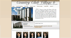 Desktop Screenshot of countryclubvillagesix.com